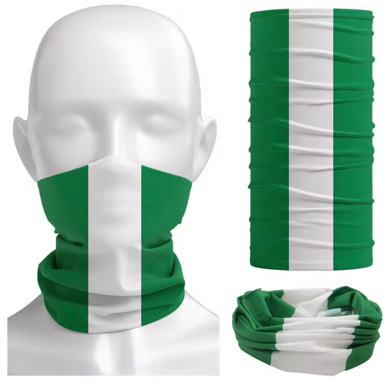 12-IN-1 MULTISTYLE FACE COVER - CHOOSE FLAG
