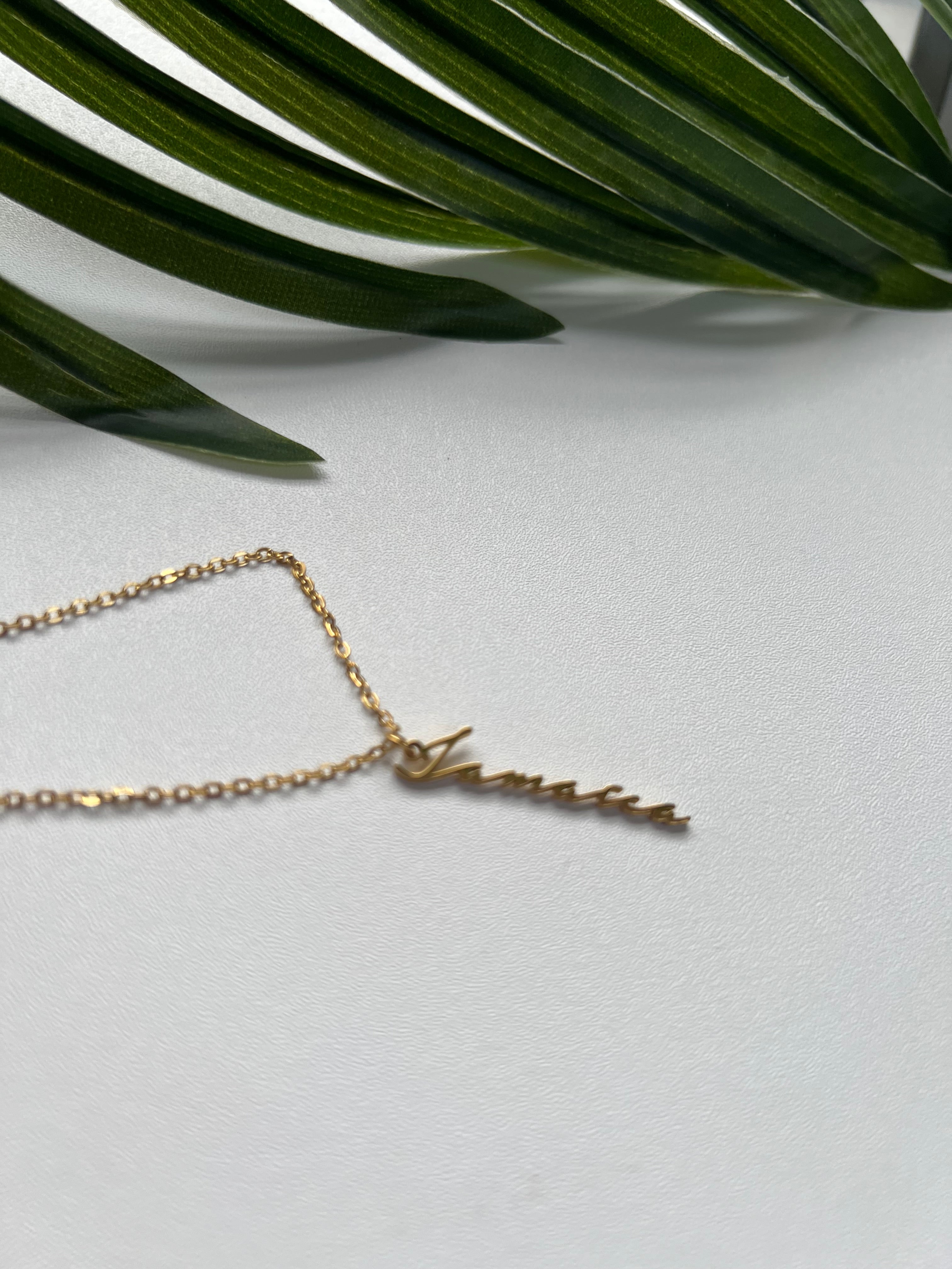 Jamaica Vertical Line Necklace