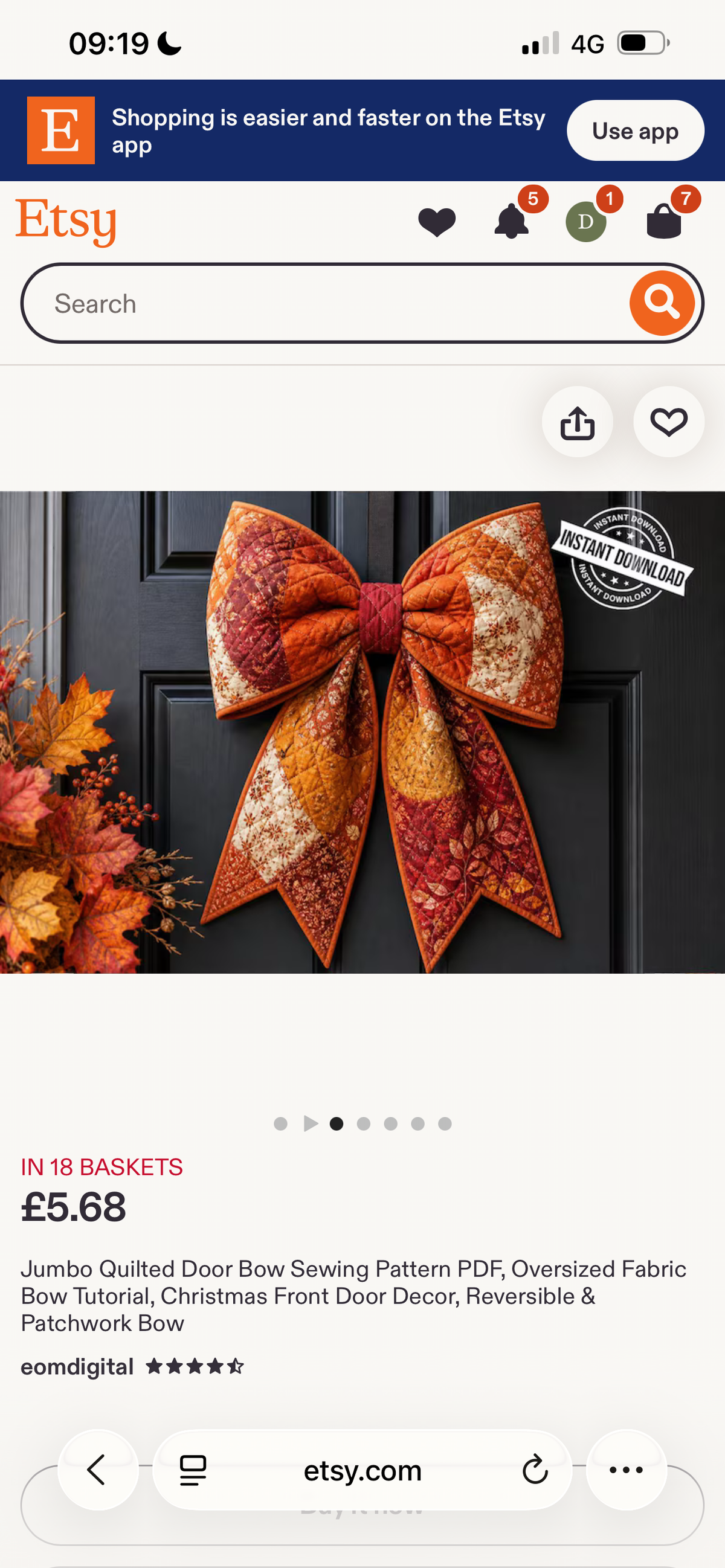 HANGING BOWS