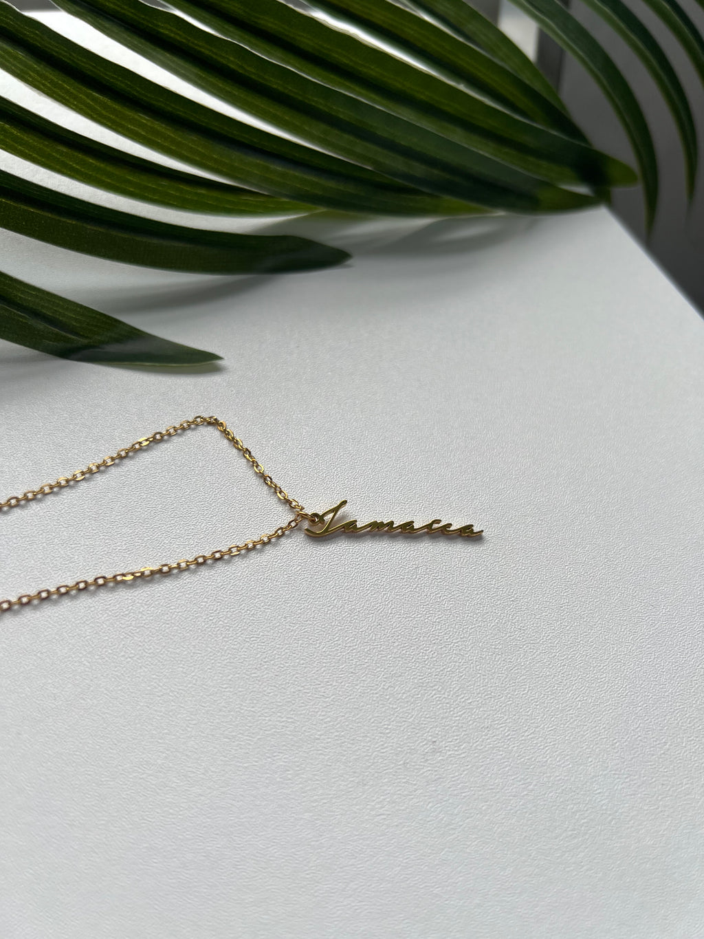 Jamaica Vertical Line Necklace