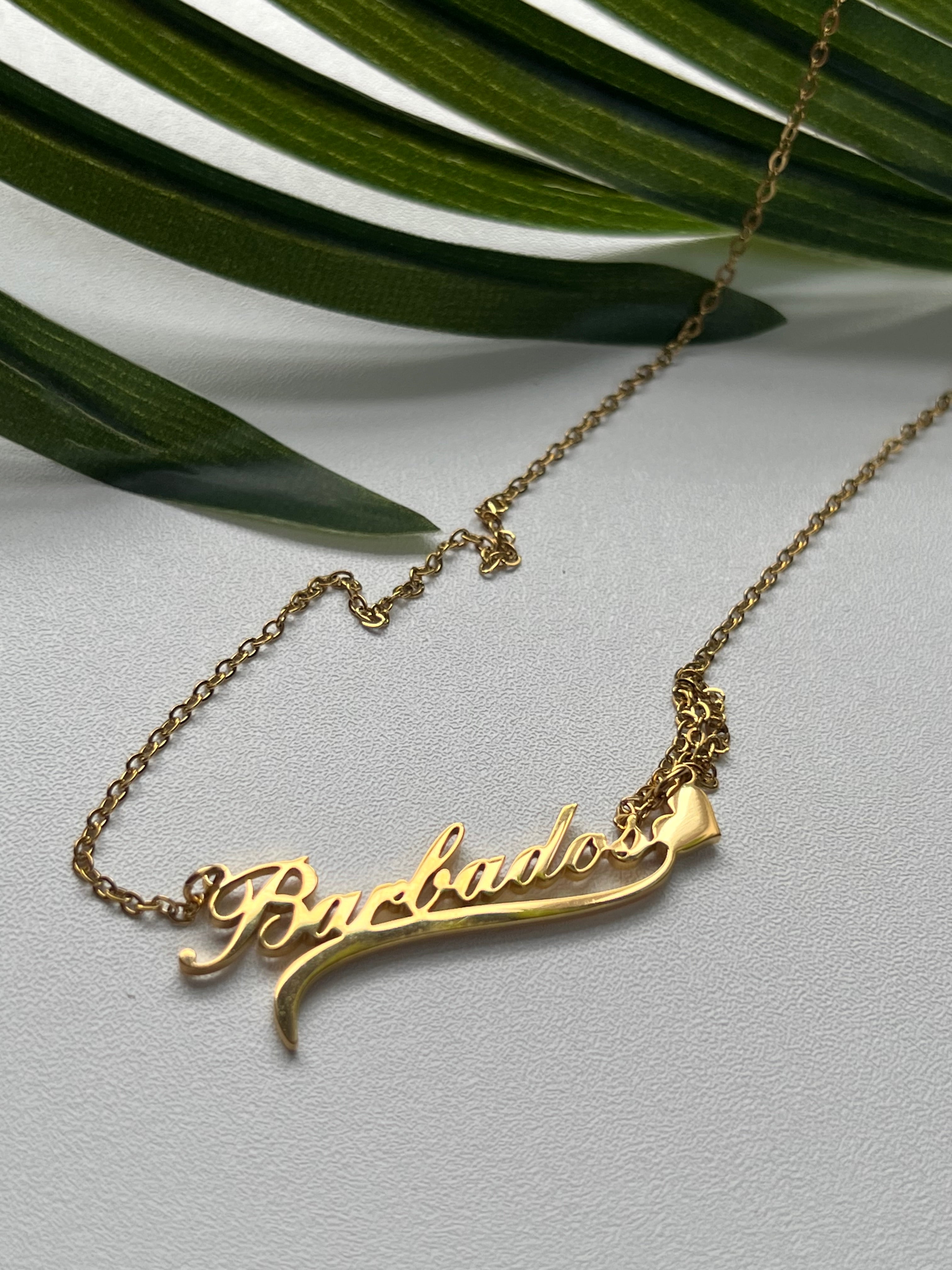 Heart of Heritage Barbados Necklace