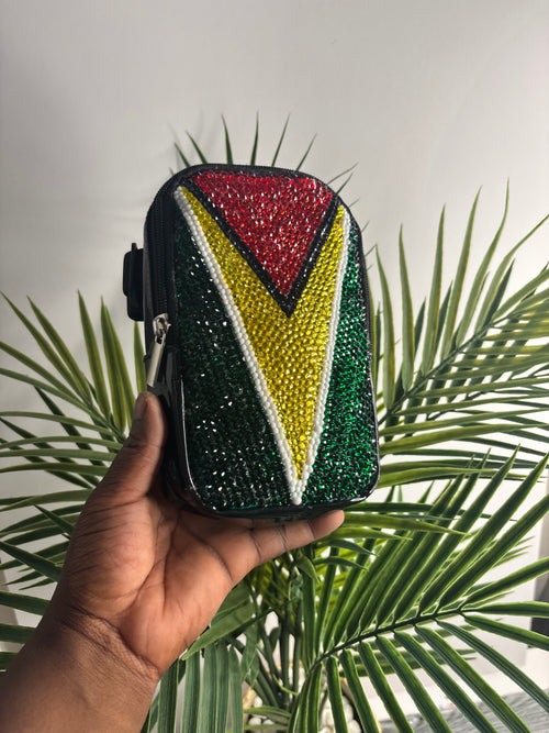 Bling Guyana 3 Way Flag Bag