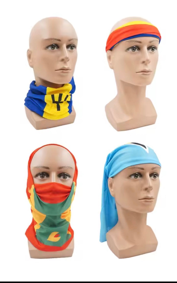 12-IN-1 MULTISTYLE FACE COVER - CHOOSE FLAG