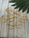 CARIBBEAN HOOP EARRINGS - CHOOSE YOUR FLAG