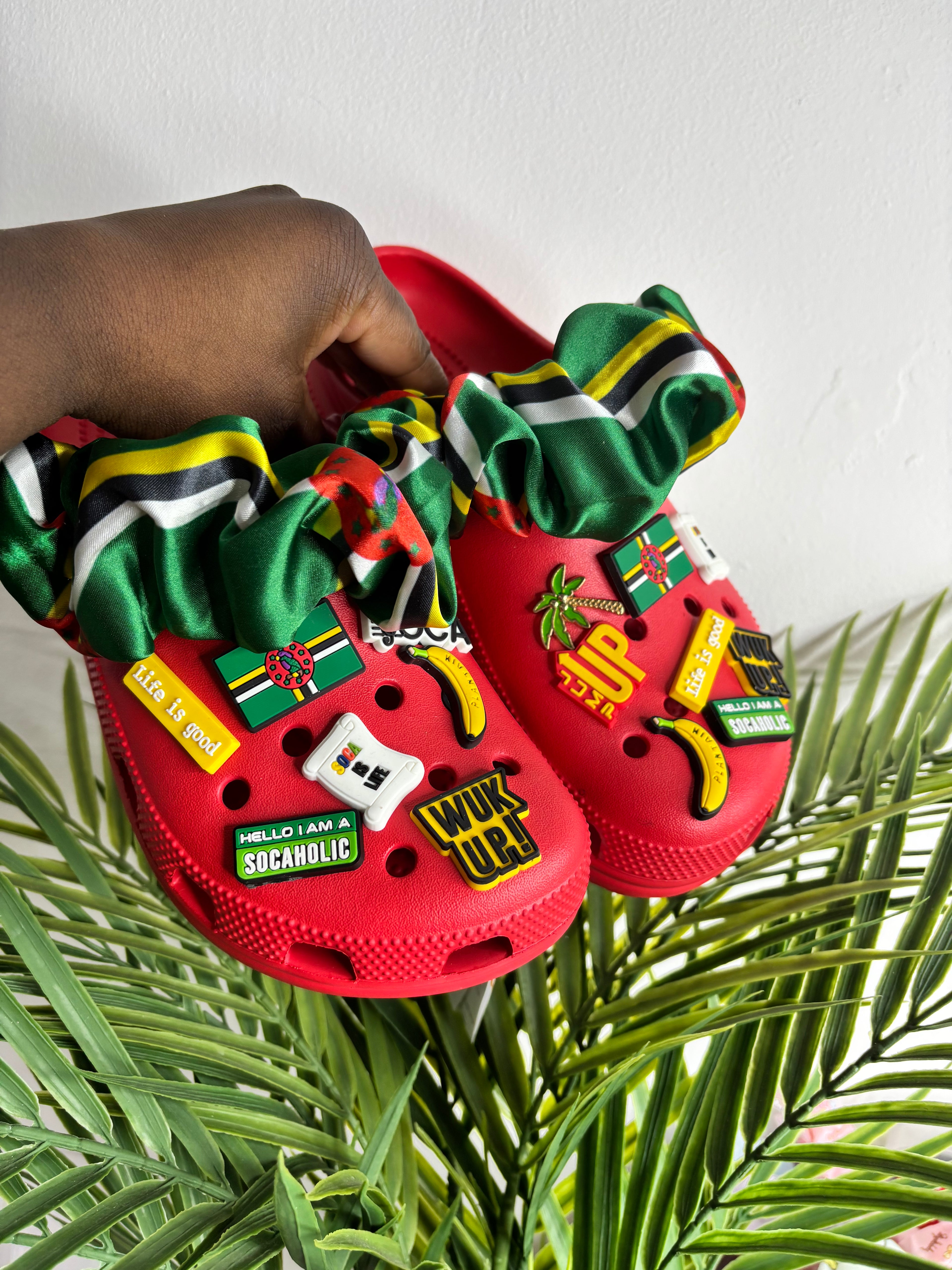 DOMINICA FLAG CROCS BUNDLE