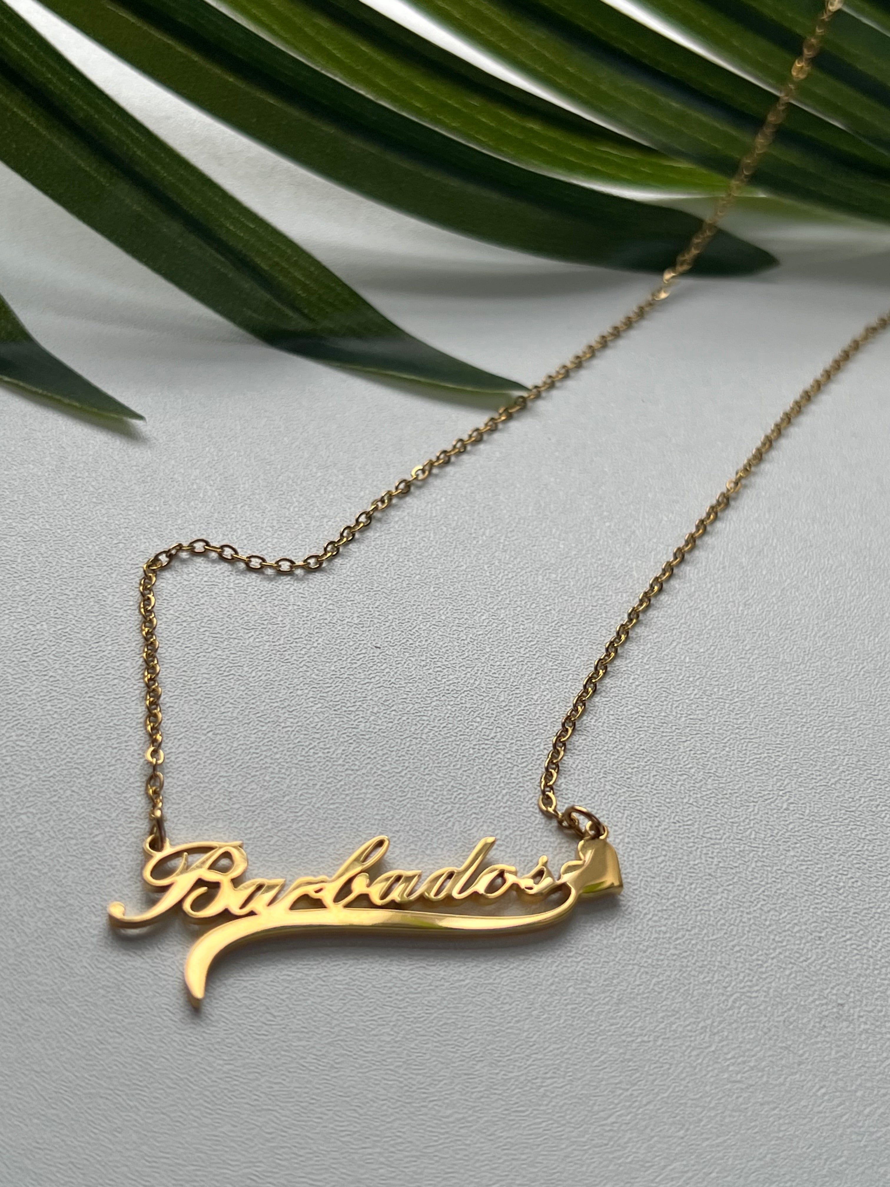 Heart of Heritage Barbados Necklace
