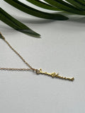St Vincent Vertical Line Necklace