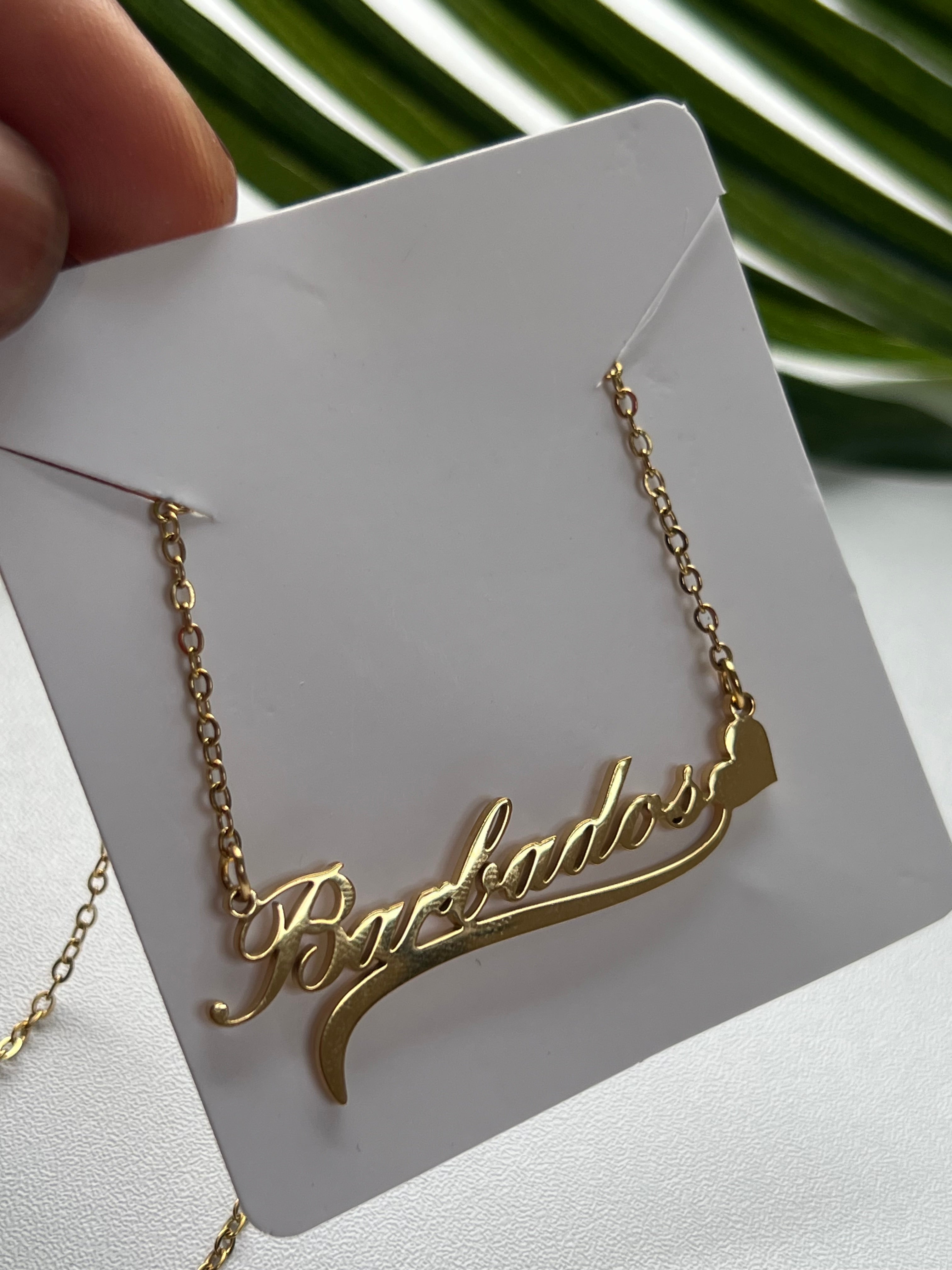 Heart of Heritage Barbados Necklace