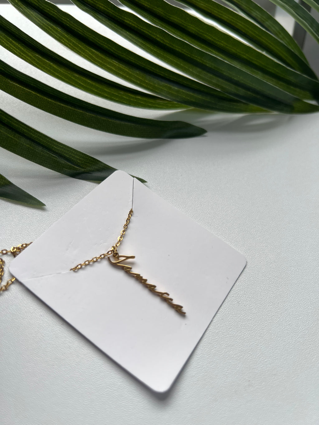 Jamaica Vertical Line Necklace