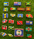 CARIBBEAN FLAG CHARMS