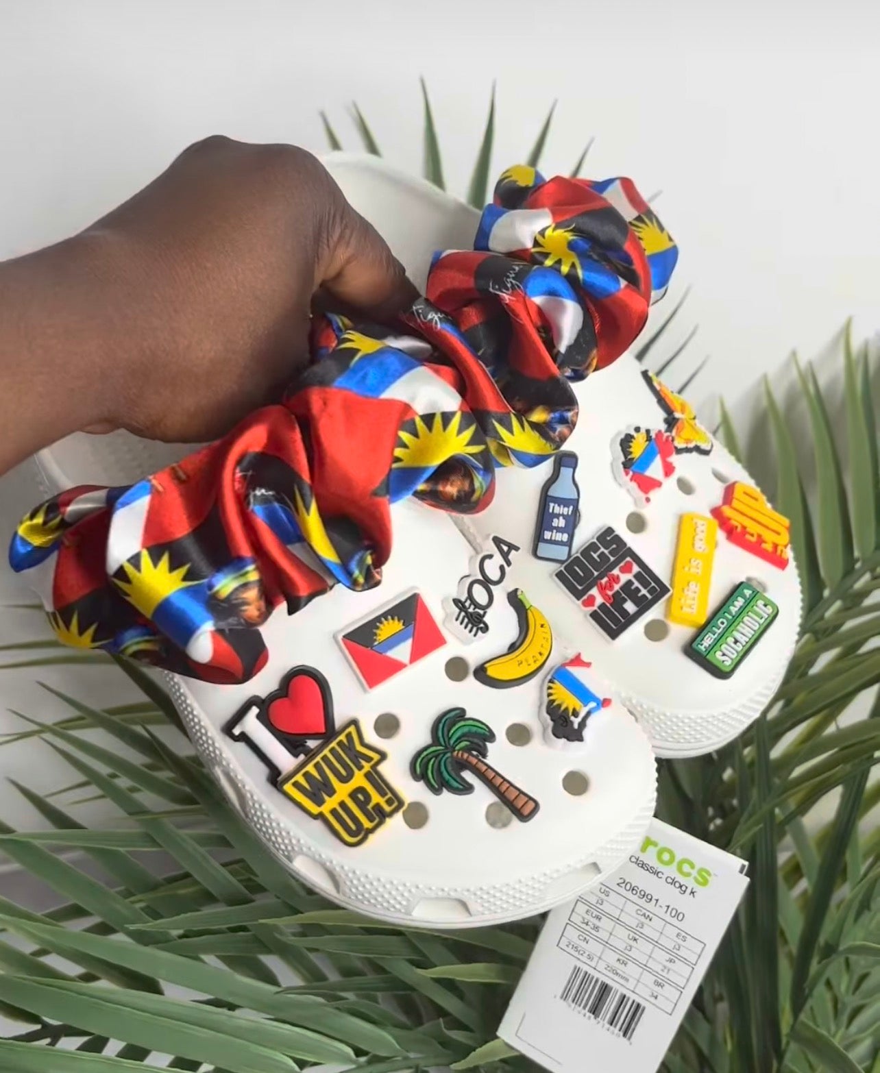 Antigua Flag Crocs Bundle
