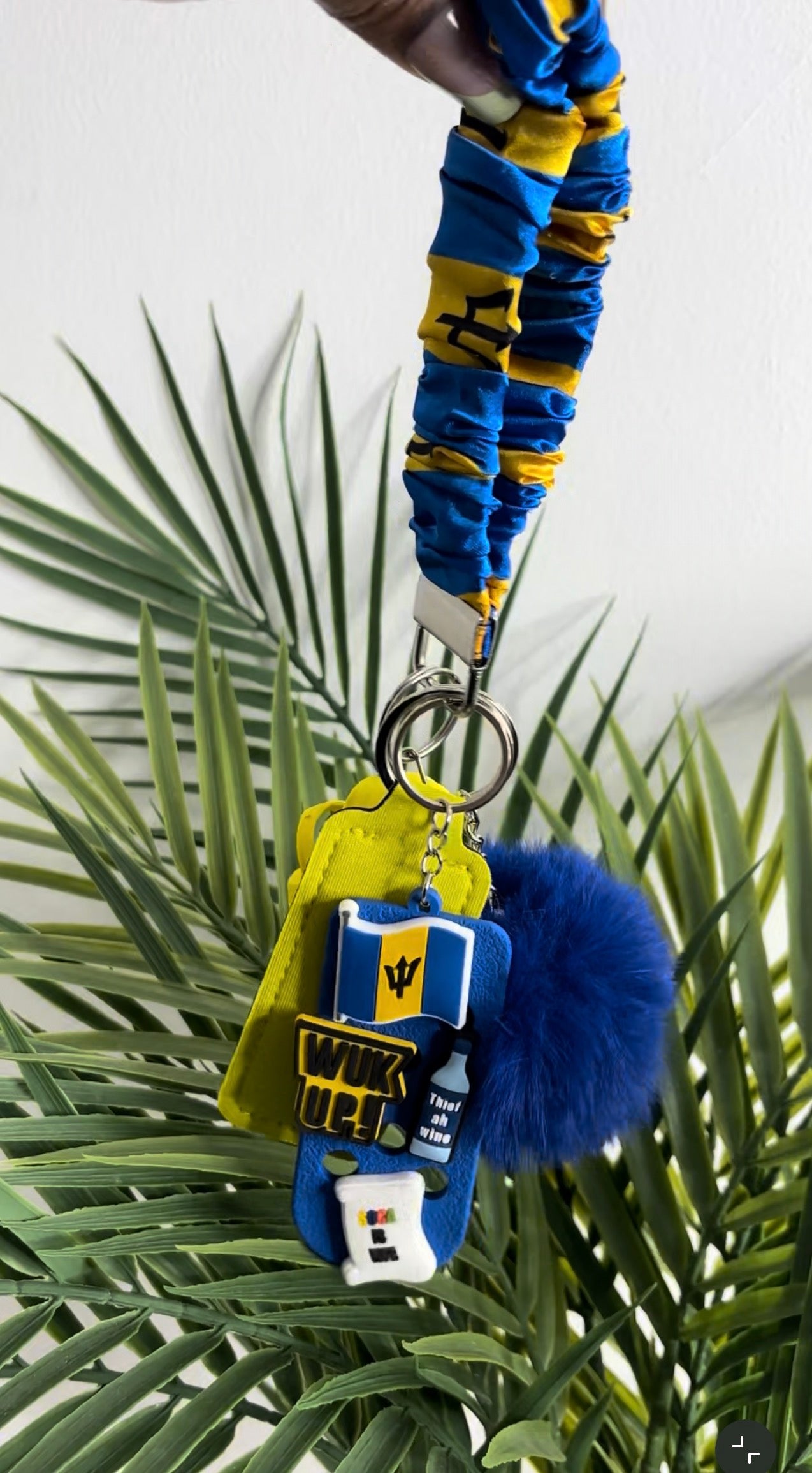 Barbados Keychain Set