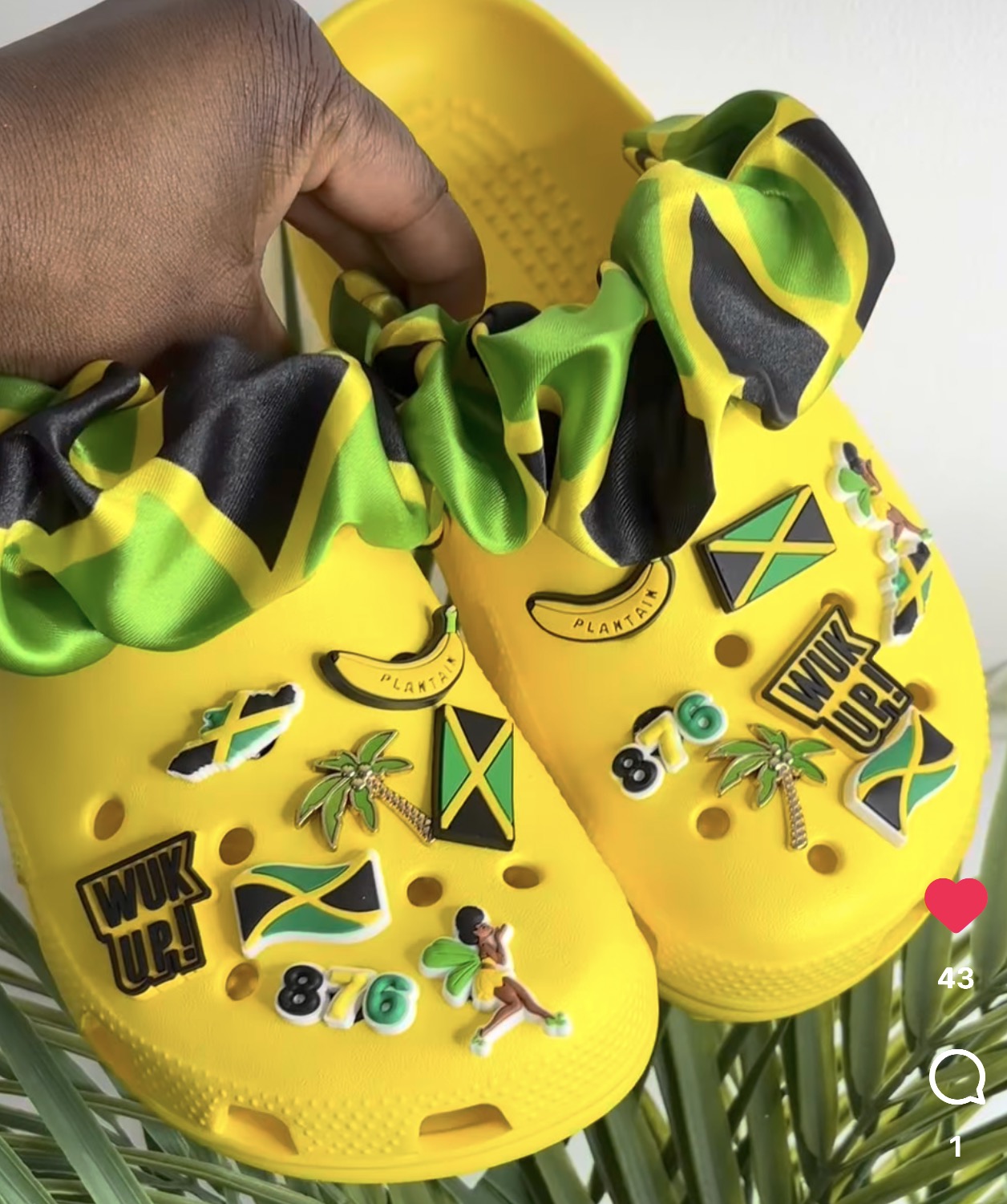 002 Jamaica Flag Crocs Bundle