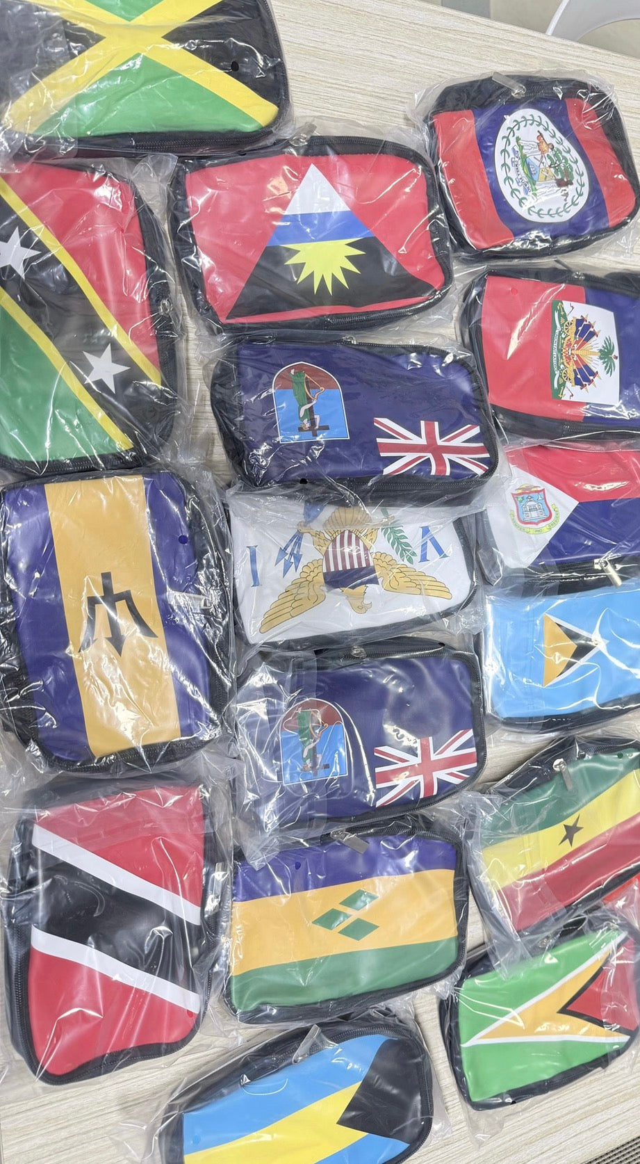 BLING FLAG BAGS - CHOOSE FLAG