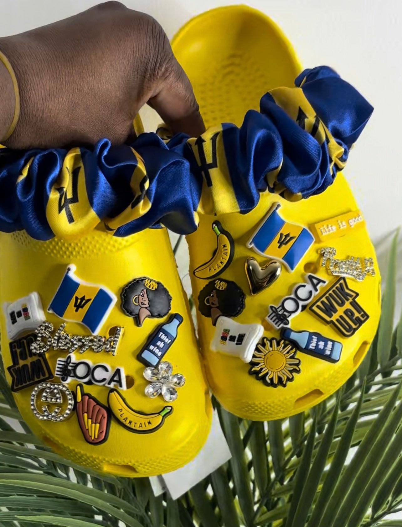 Barbados Bling Flag Crocs Bundle