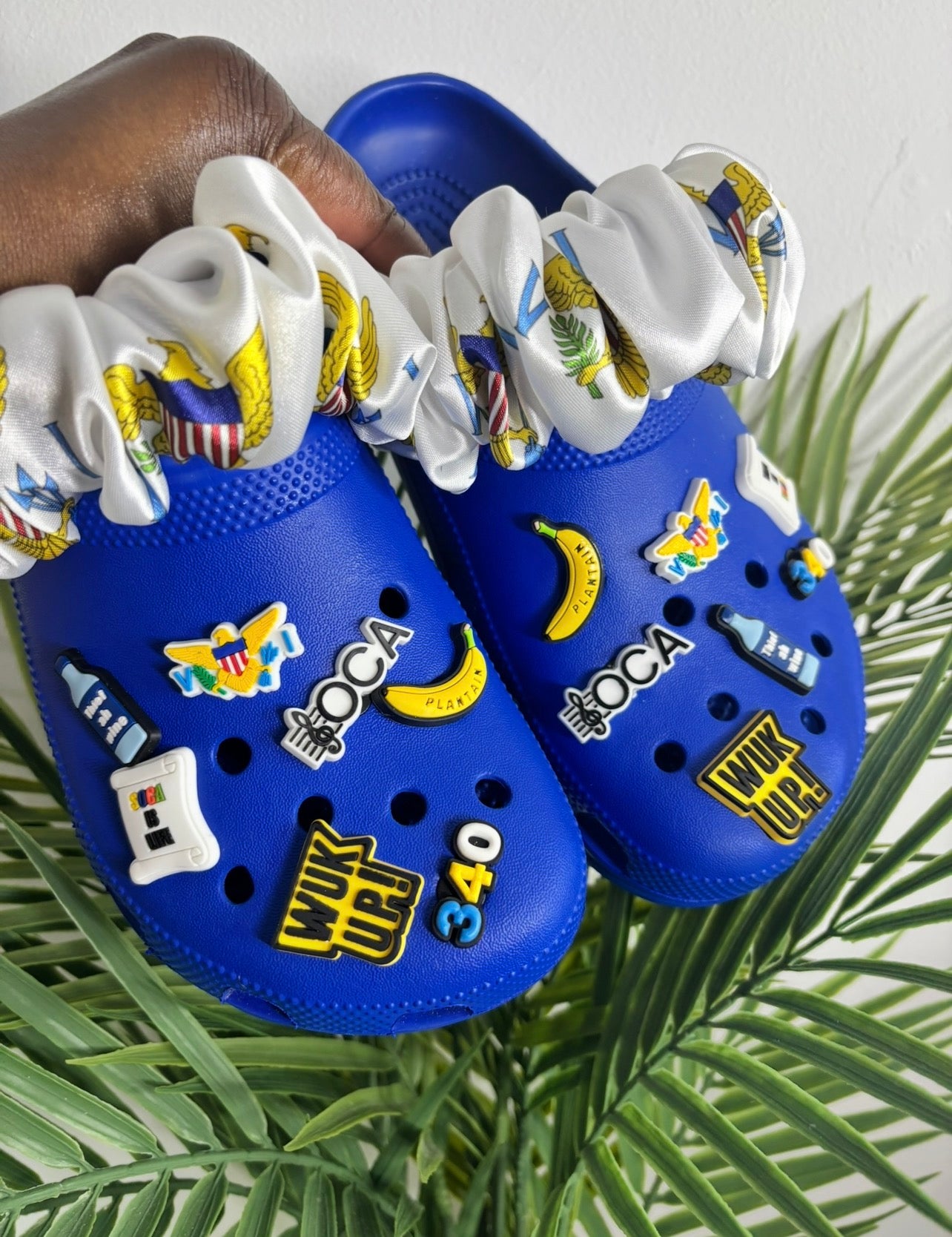 USVI Flag Crocs Bundle