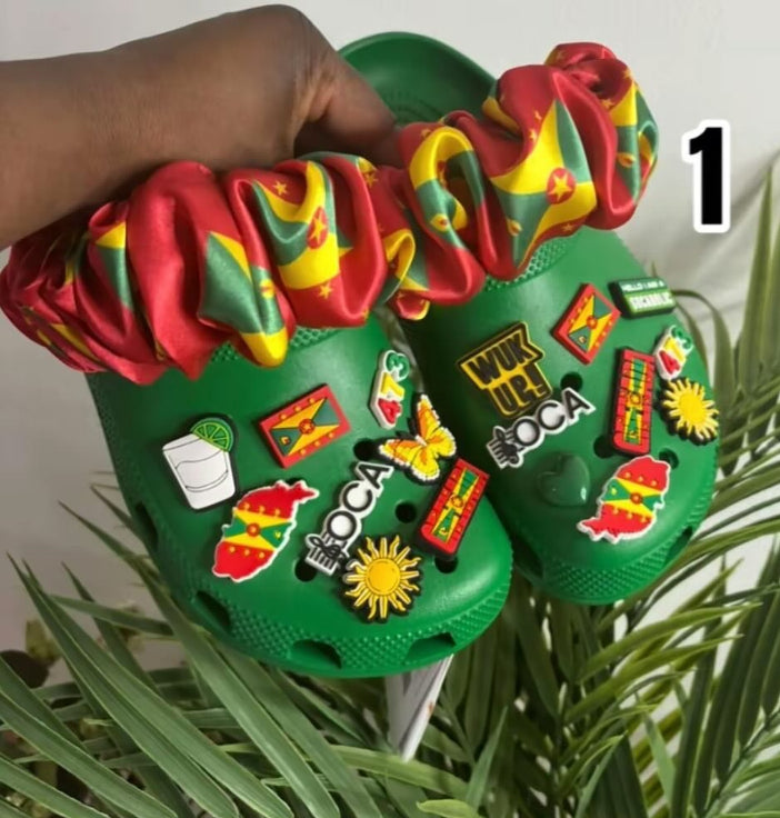 Grenada Flag Crocs Bundle