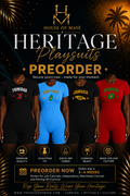 PREORDER Caribbean Heritage Playsuit