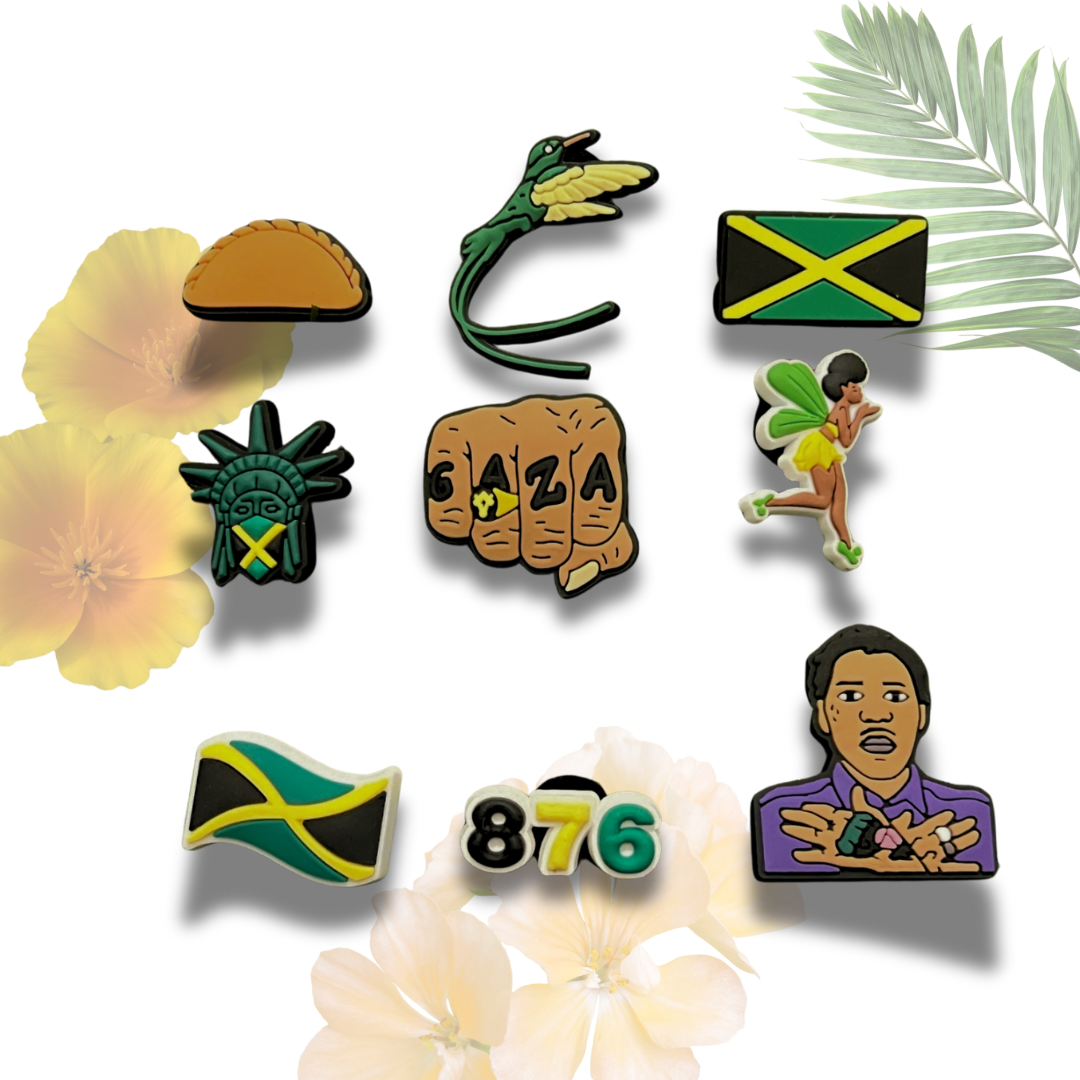 JAMAICA FLAG CHARM BUNDLE