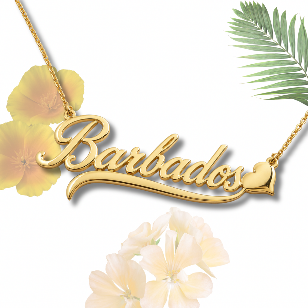 Heart of Heritage Barbados Necklace