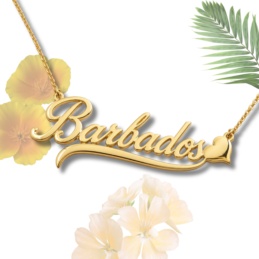Heart of Heritage Barbados Necklace