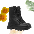 CALF LENGTH PATENT CARNIVAL BOOT