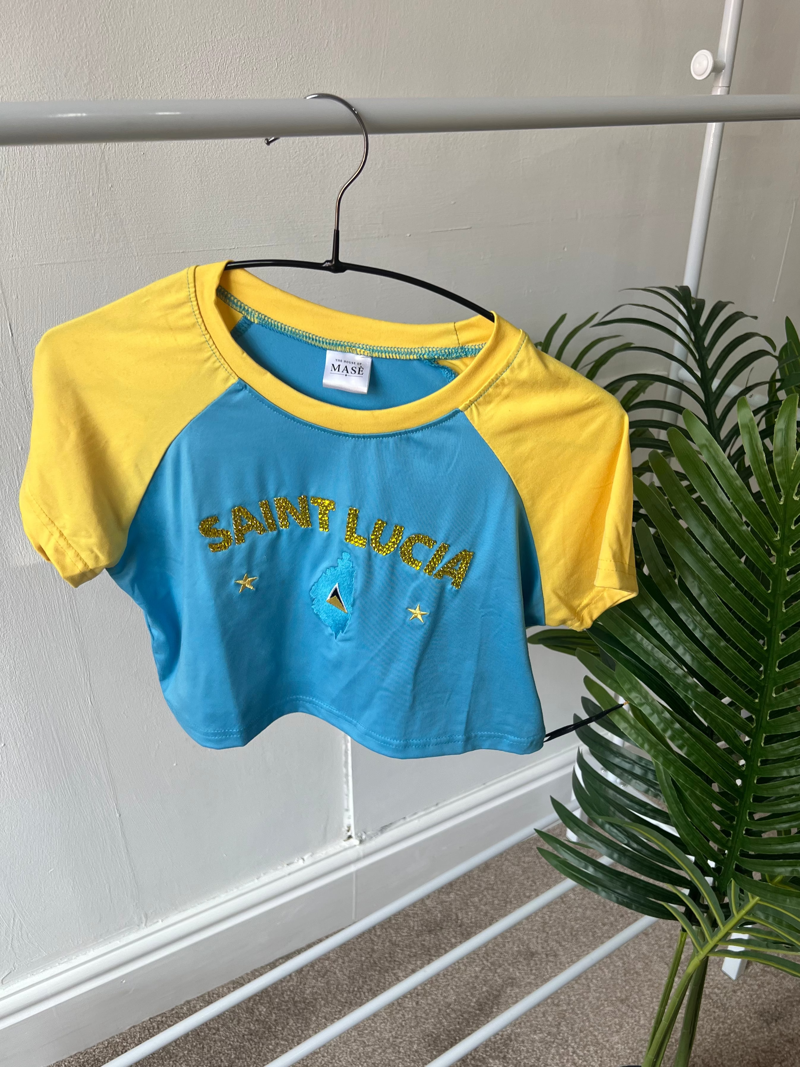 ST LUCIA BLING BABY TEE