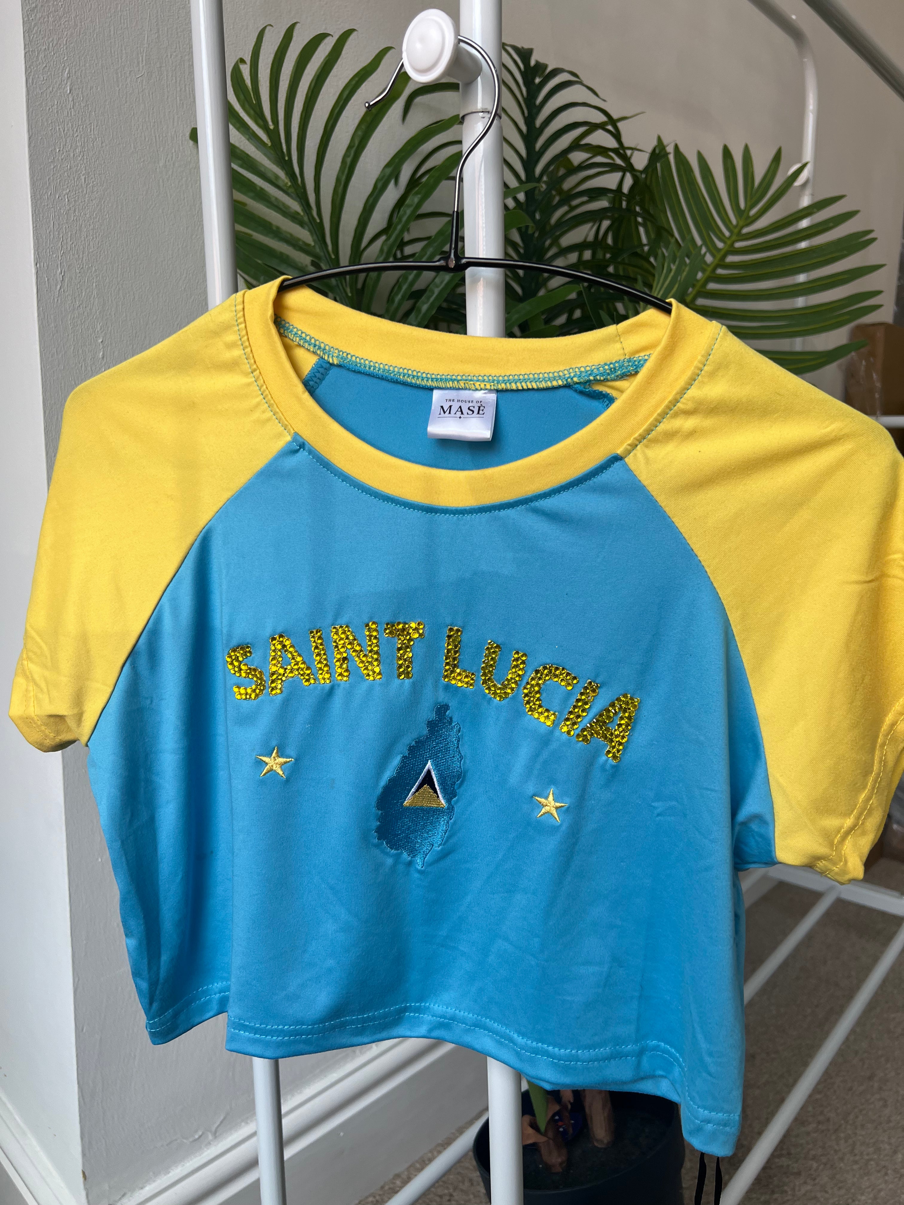 ST LUCIA BLING BABY TEE