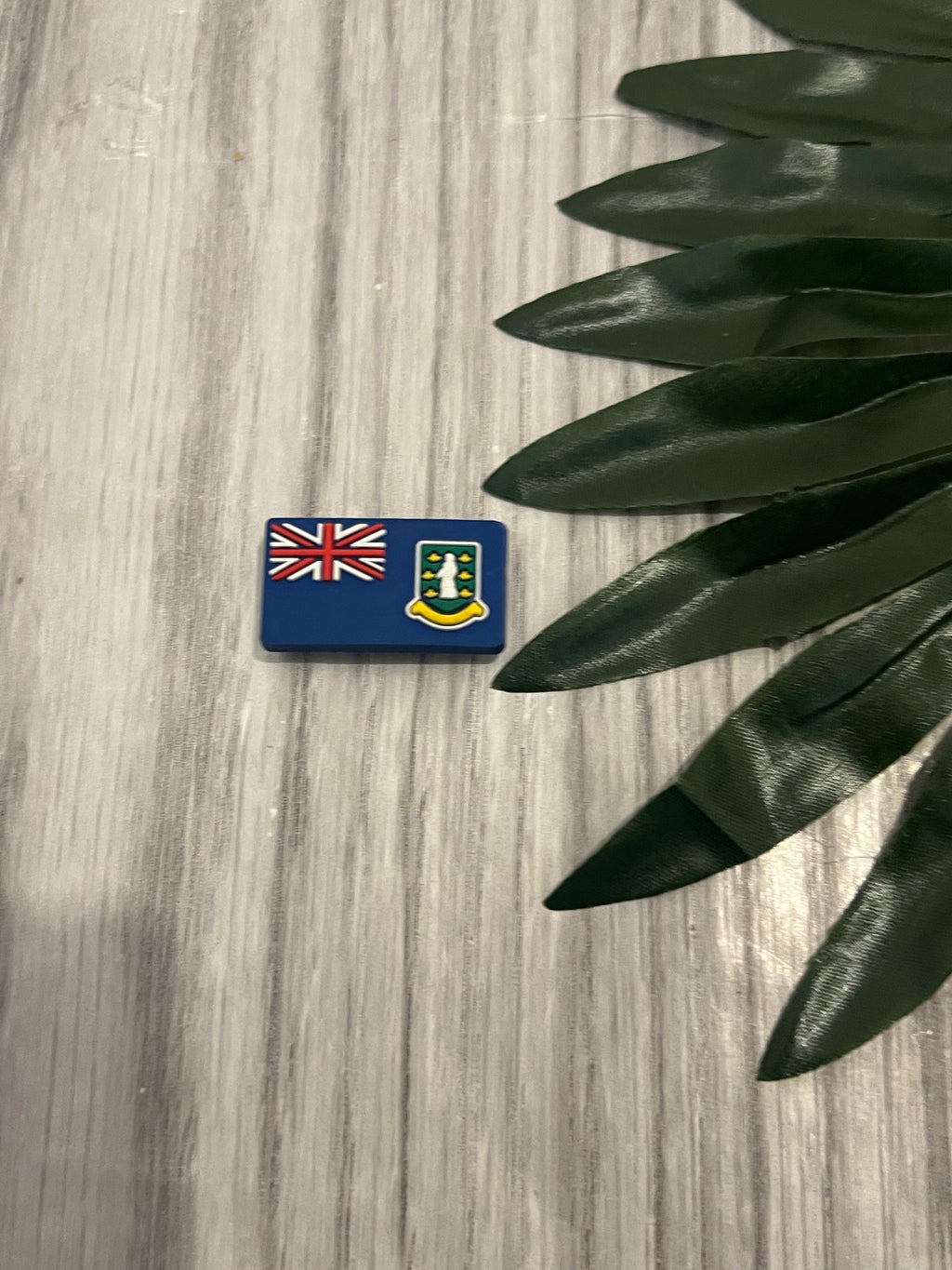 BRITISH VIRGIN ISLANDS CROC CHARM