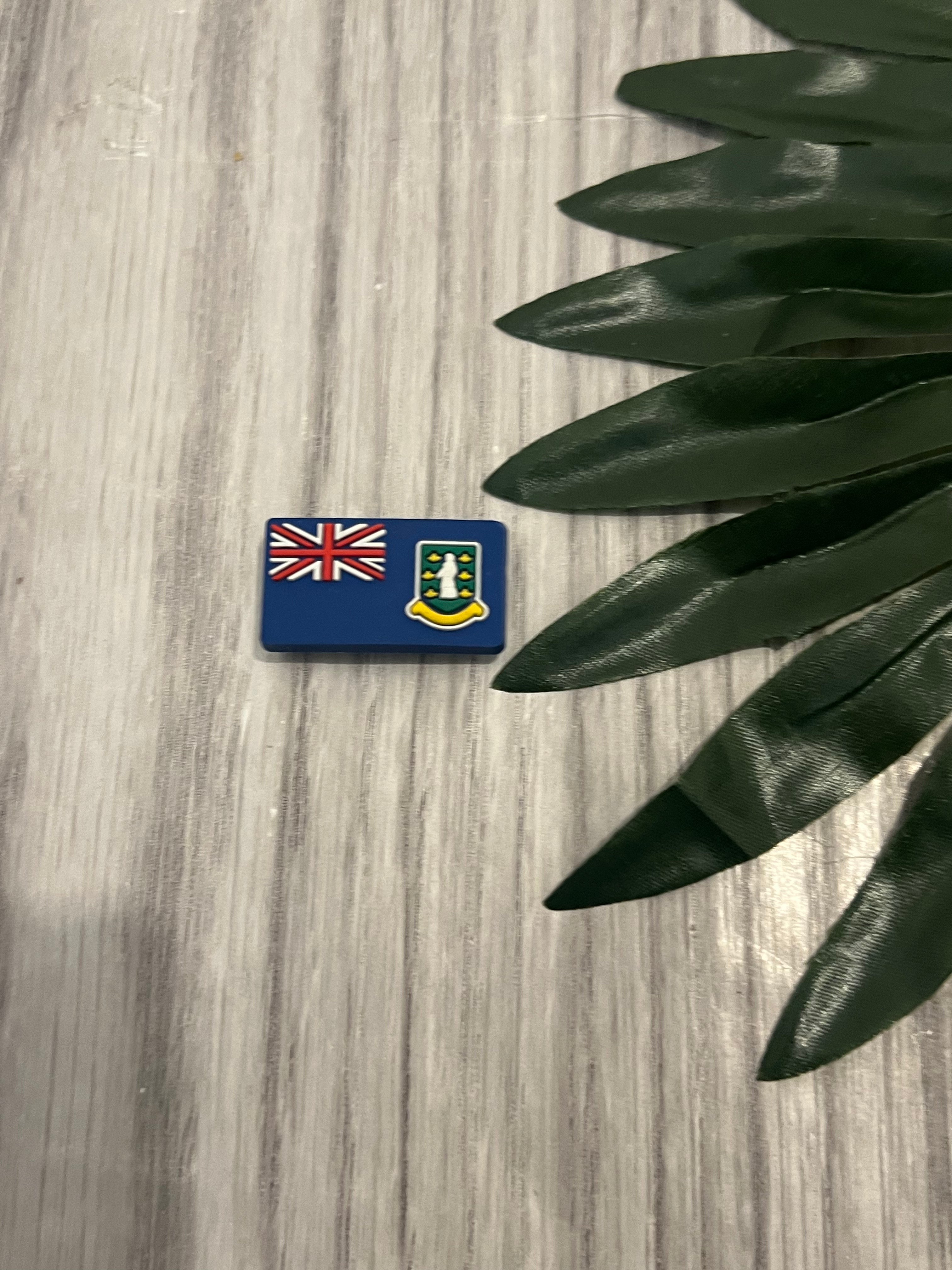 BRITISH VIRGIN ISLANDS CROC CHARM