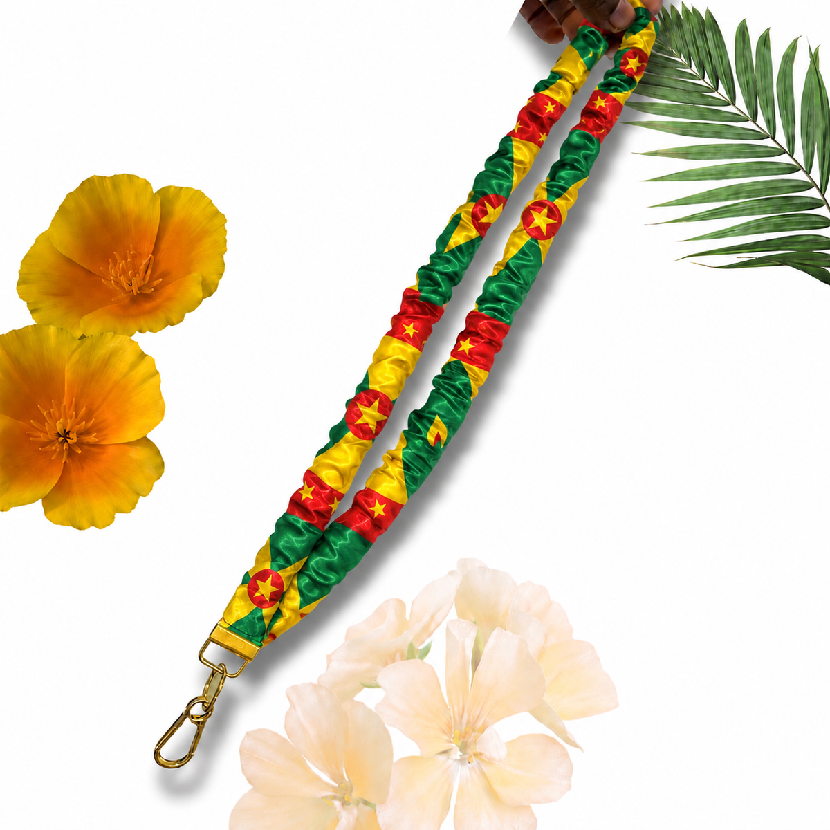 CARIBBEAN FLAG LANYARD - CHOOSE FLAG