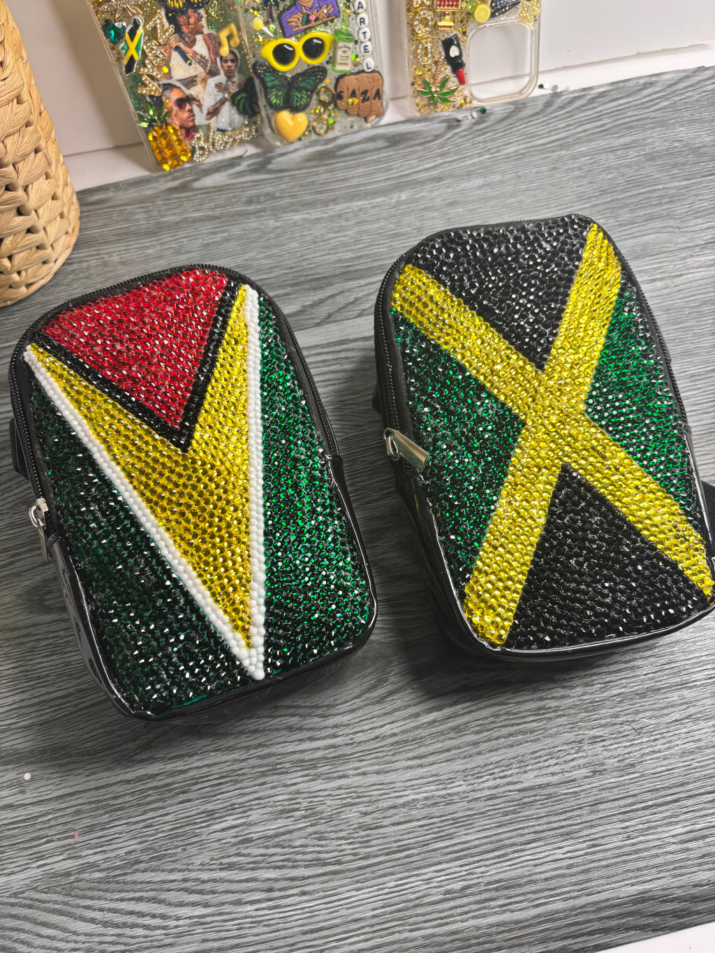 BLING FLAG BAGS - CHOOSE FLAG
